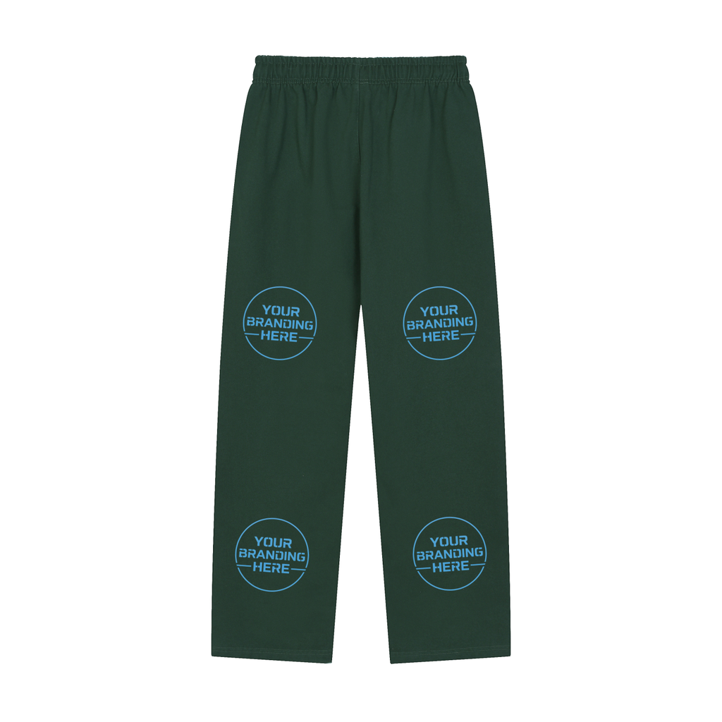 Solid Color Straight-Leg Sweatpants - RK0011-C001-V2