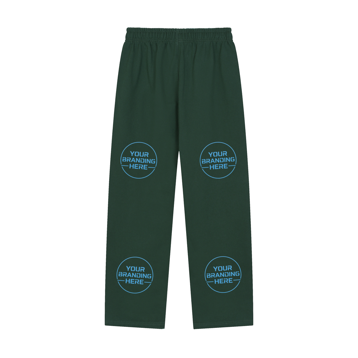 Solid Color Straight-Leg Sweatpants - RK0011-C001-V2