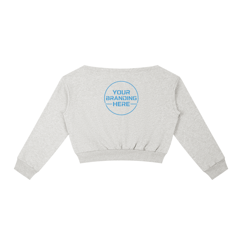 Women's Off-Shoulder Sweatshirt - WT0058-C001-V2