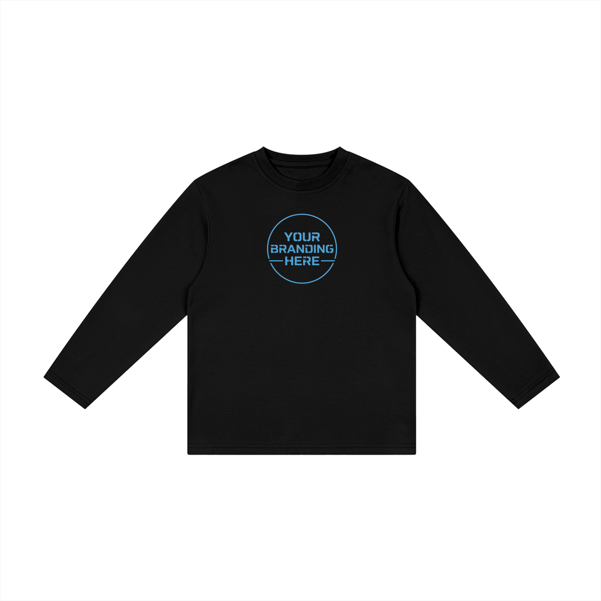 Kid's Drop Shoulder Long Sleeve T-Shirt - KT0007-C001-V2