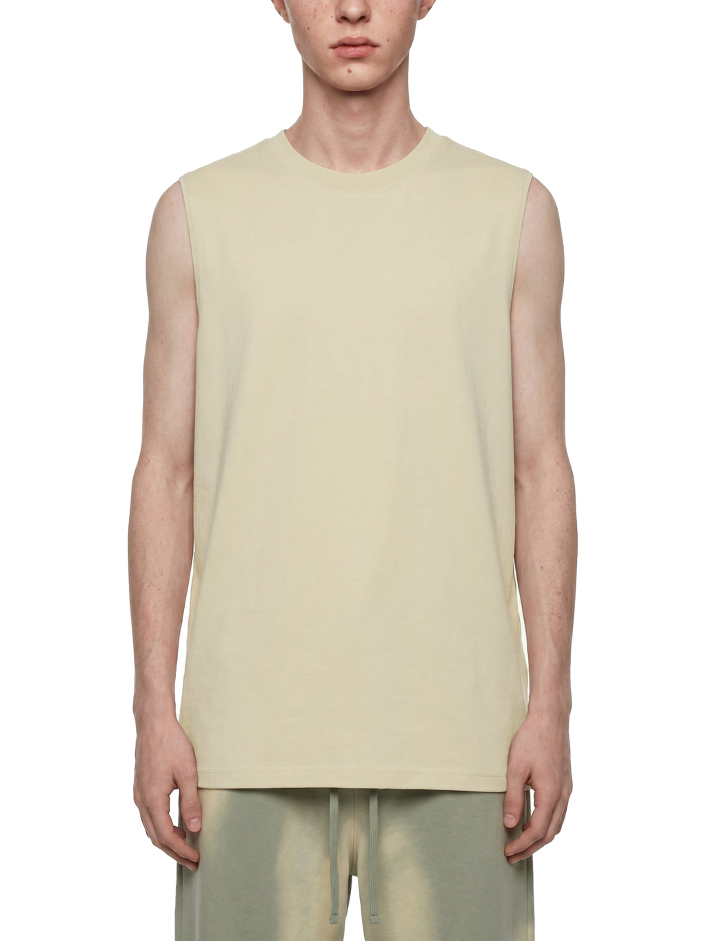Men’s Oversized Cotton Tank Top - MT0035-C001-V3