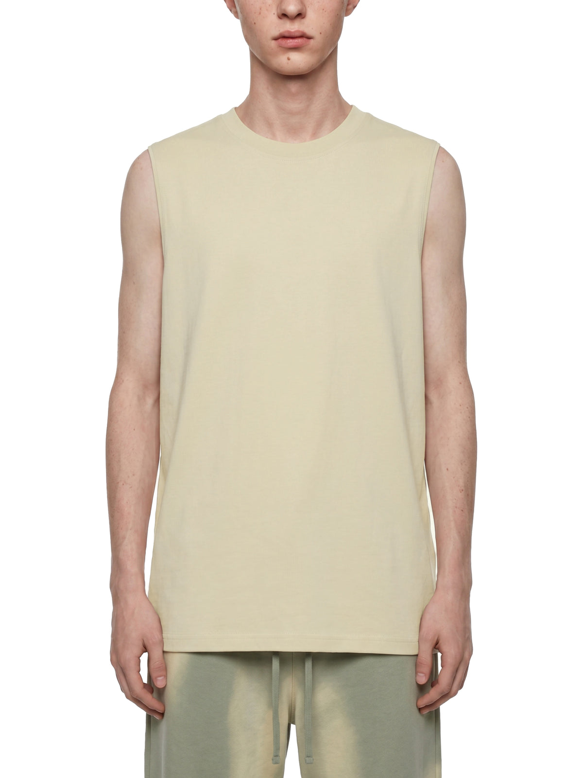Men’s Oversized Cotton Tank Top - MT0035-C001-V3