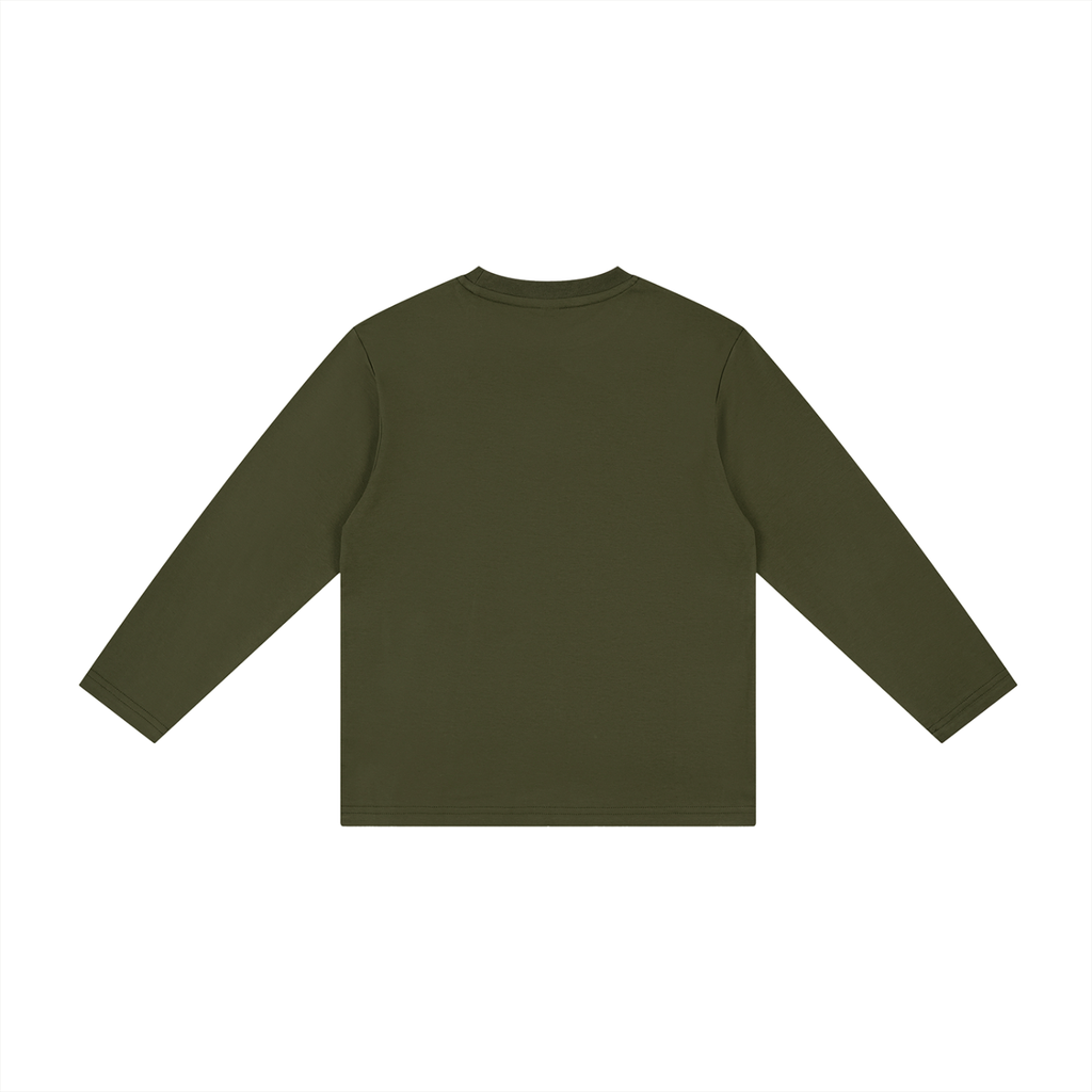 Kid's Drop Shoulder Long Sleeve T-Shirt - KT0007-C001-V2