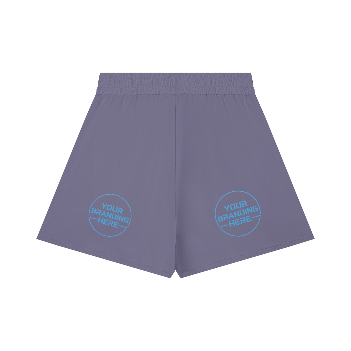 Women's Ruched Yoga Shorts - WB0100-P001-V2