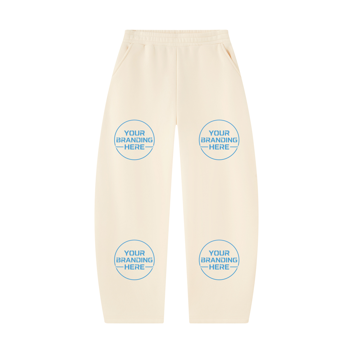 Unisex Barrel Leg Sweatpants - UB0051-P001-V2