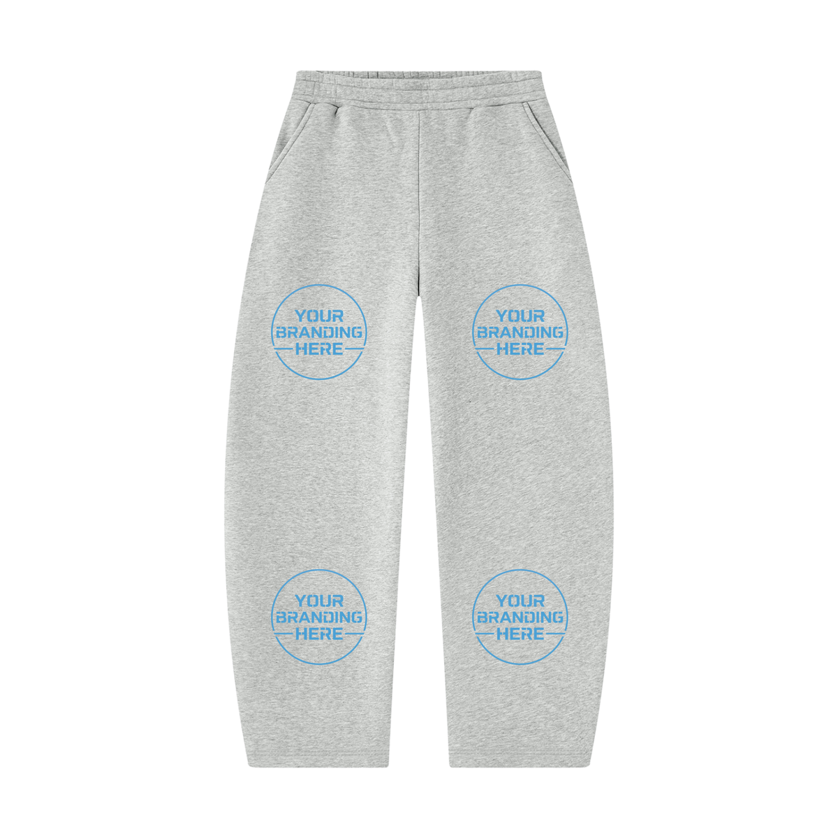 Unisex Barrel Leg Sweatpants - UB0051-P001-V2