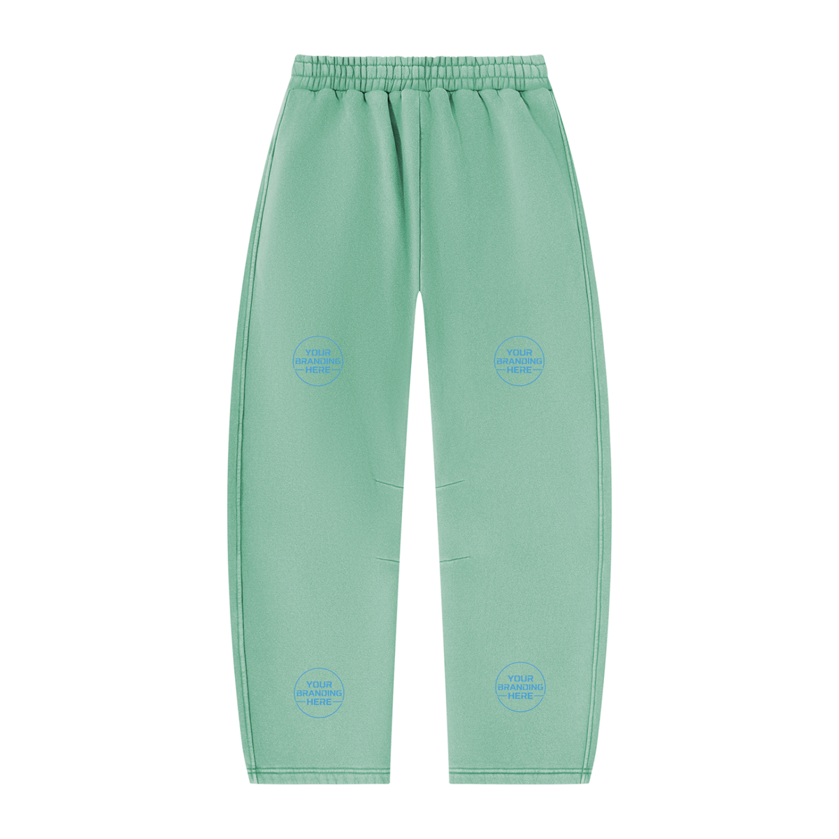 Unisex Vintage Wash Barrel Leg Fleece Sweatpants - UB0071-P001-V3