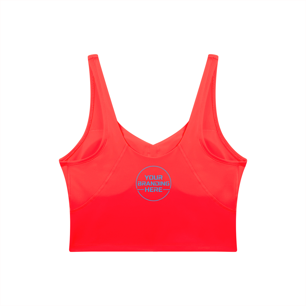 Women's V-Neck Yoga Sports Bra - WT0125-O001-V2