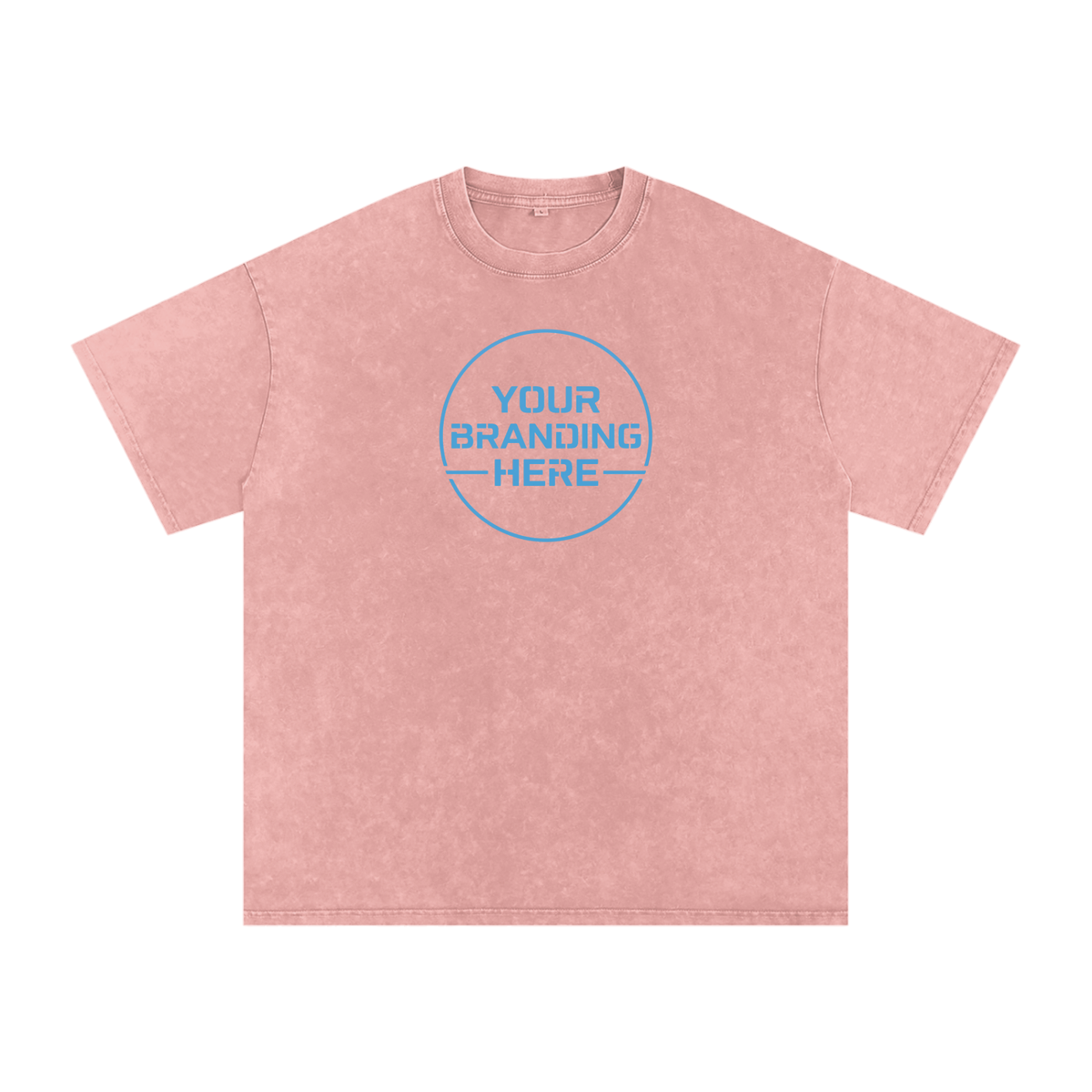 Snow Washed Oversized Cotton T-Shirt - R00037-C001-V14