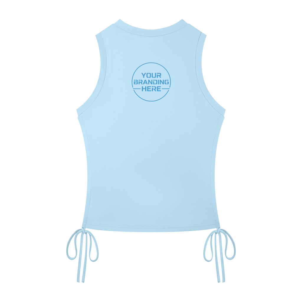 Women’s Drawstring Tank Top - WT0171-C001-V2