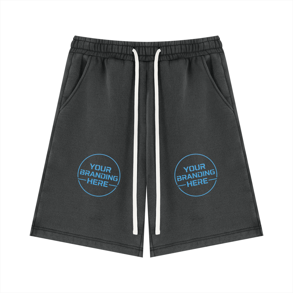 Unisex Vintage Wash Fleece Shorts - UB0053-C001-V2