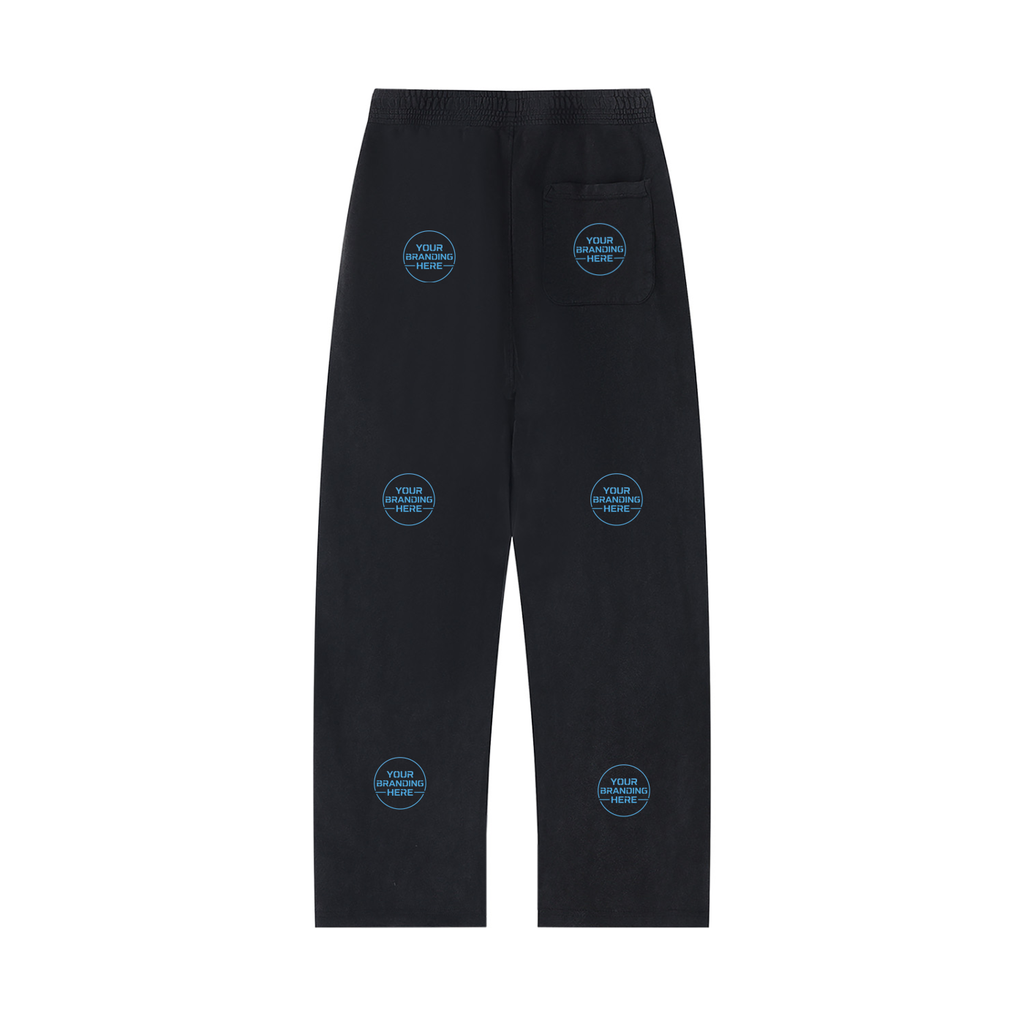 Unisex Mineral Wash Straight Sweatpants - UB0065-C001-V2