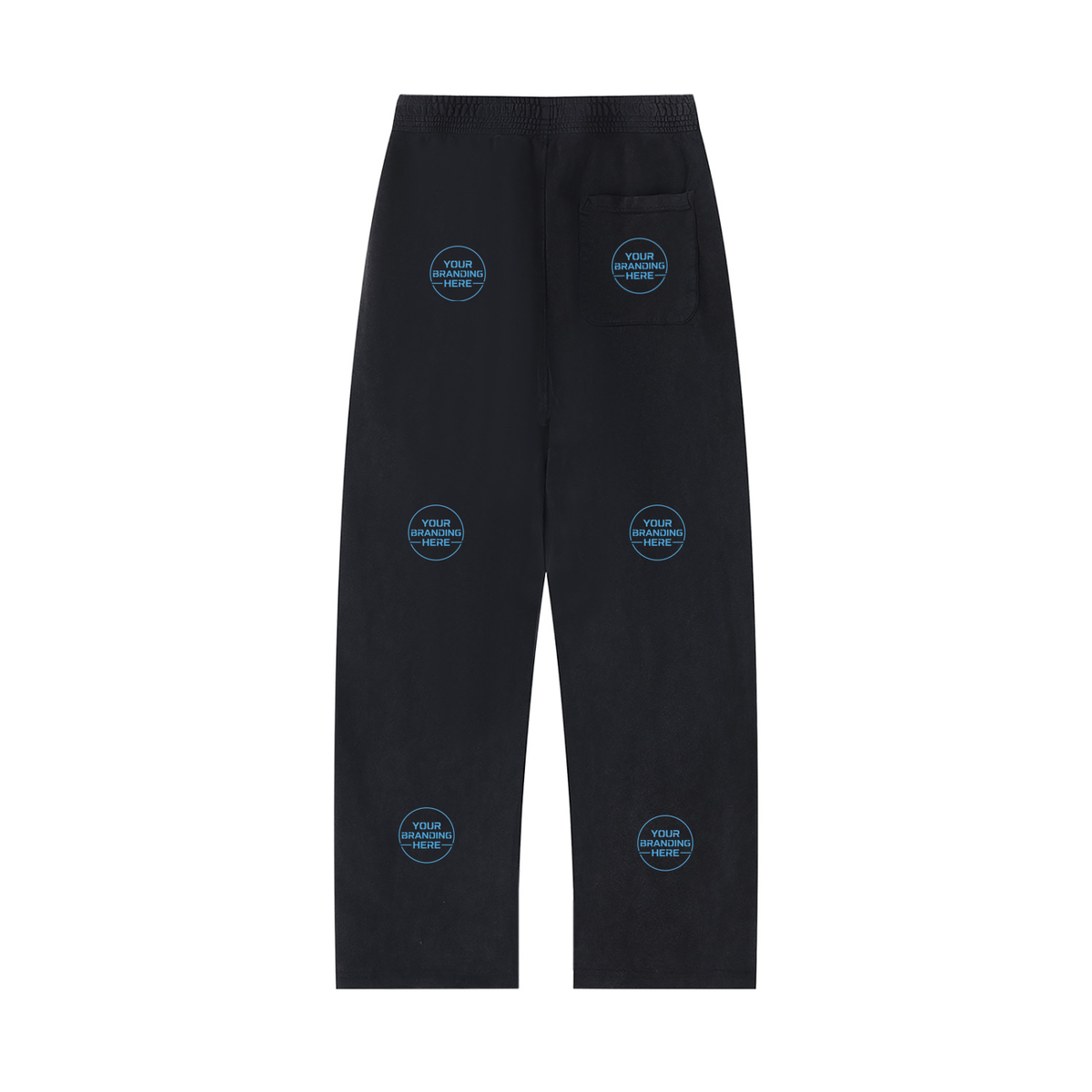Unisex Mineral Wash Straight Sweatpants - UB0065-C001-V2