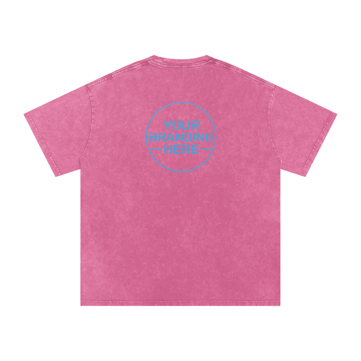 Snow Washed Oversized Cotton T-Shirt - R00037-C001-V14