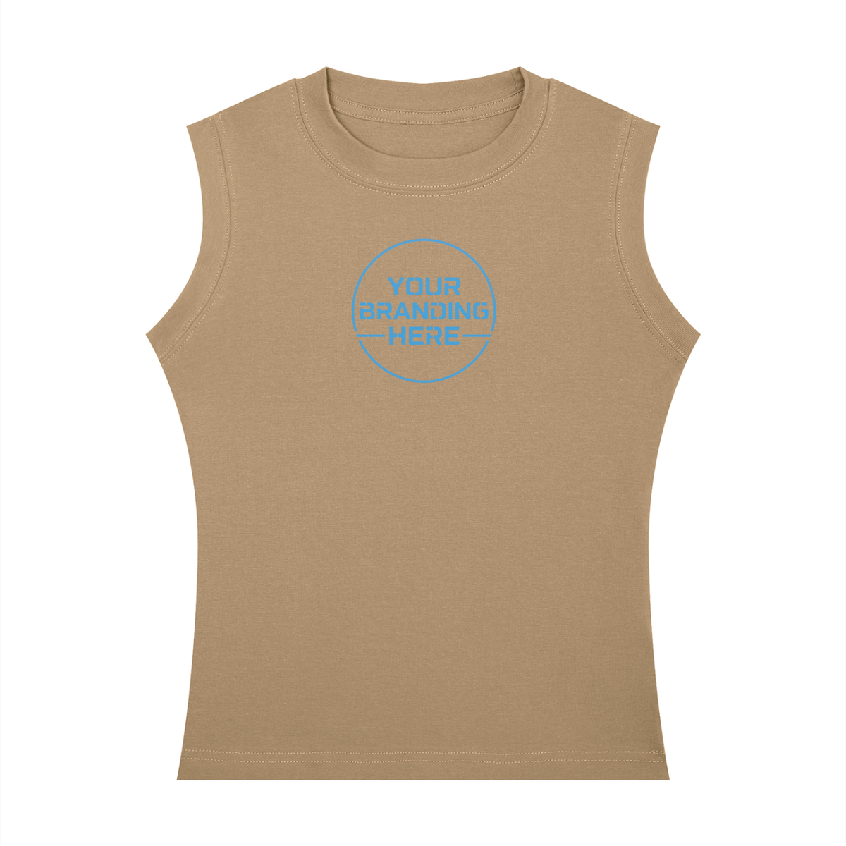 Women's Crewneck Tank Top - WT0196-C001-V2
