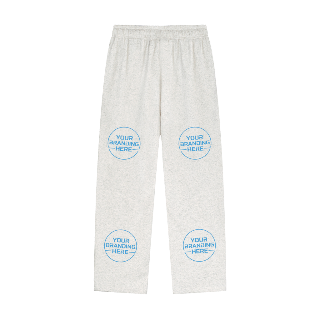 Solid Color Straight-Leg Sweatpants - RK0011-C001-V2