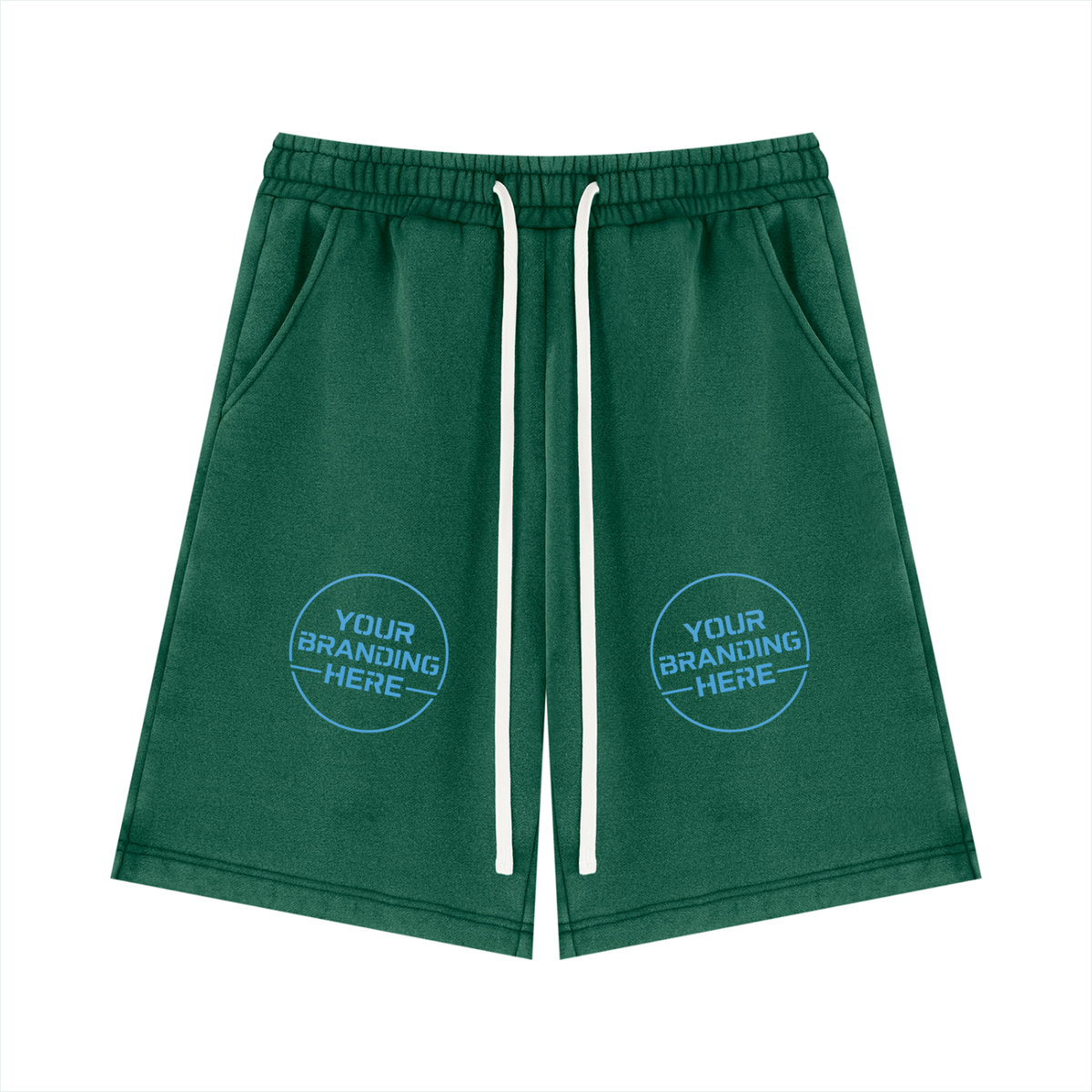 Unisex Vintage Wash Fleece Shorts - UB0053-C001-V2
