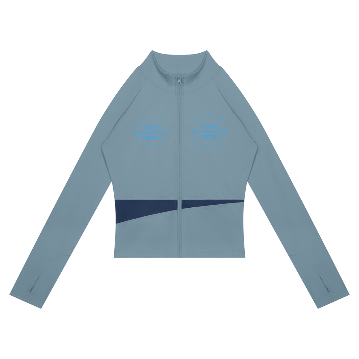 Women's Paneled Yoga Jacket - WT0247-P001-V2
