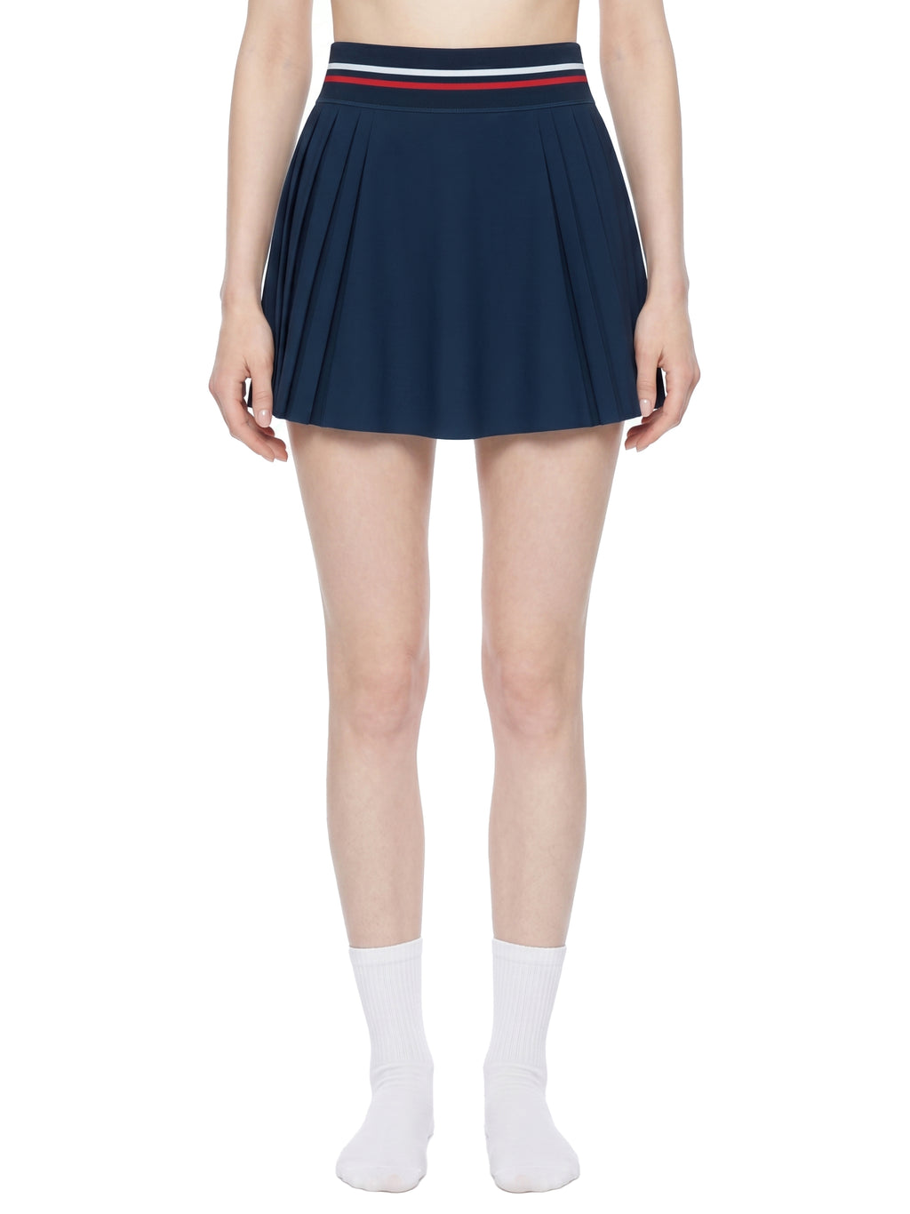 Women's Pleated Mini Skirt - WB0037-P001-V3
