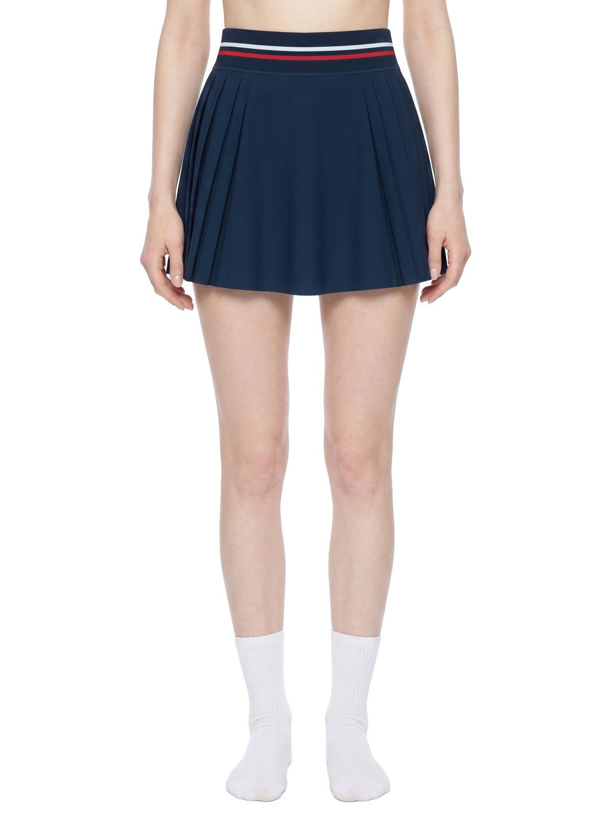 Women's Pleated Mini Skirt - WB0037-P001-V3