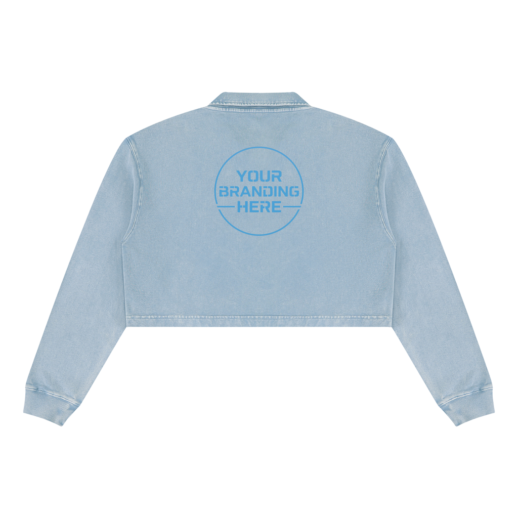 Women’s Vintage Wash Crop Sweatshirt - WT0264-C001-V2