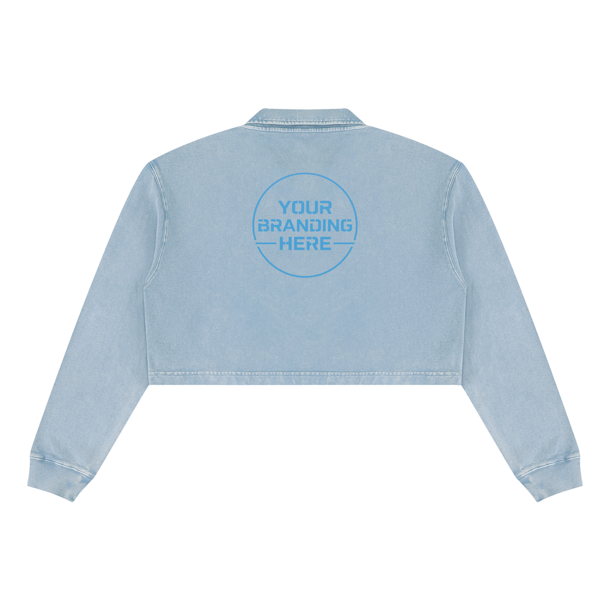 Women’s Vintage Wash Crop Sweatshirt - WT0264-C001-V2