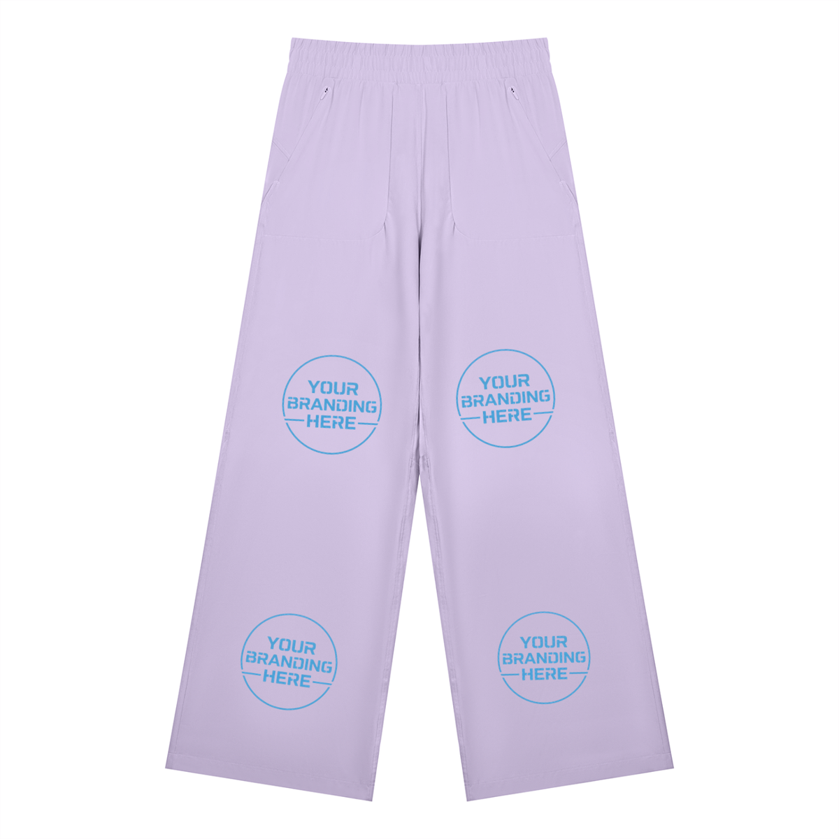 Women's High Waisted Wide Leg Yoga Pants - WB0113-P001-V2