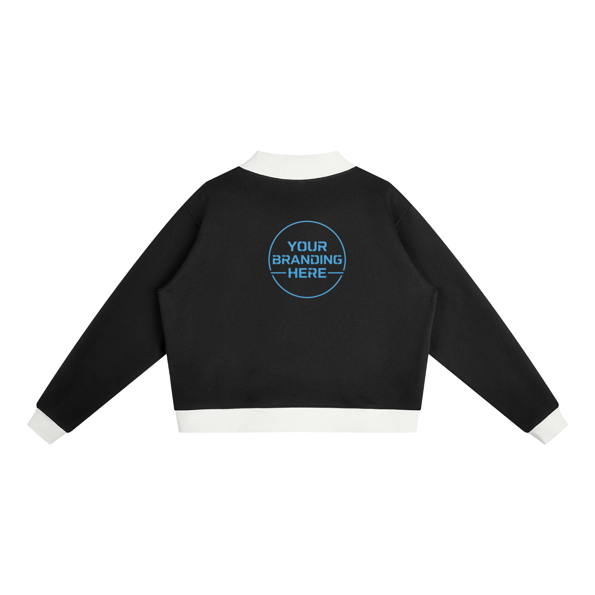 Women’s Mock Neck Crewneck Sweatshirt - WT0211-P001-V2
