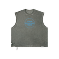 Distressed Grommet Eyelet Tank Top - RB0014-C001-V3
