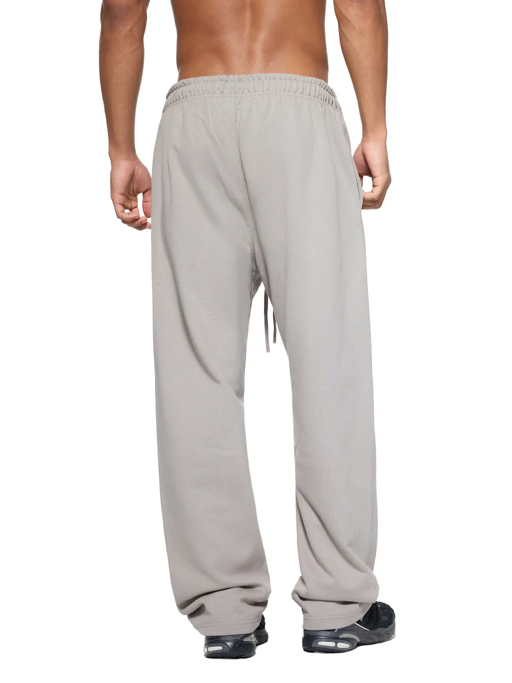 Solid Color Straight-Leg Sweatpants - RK0011-C001-V2