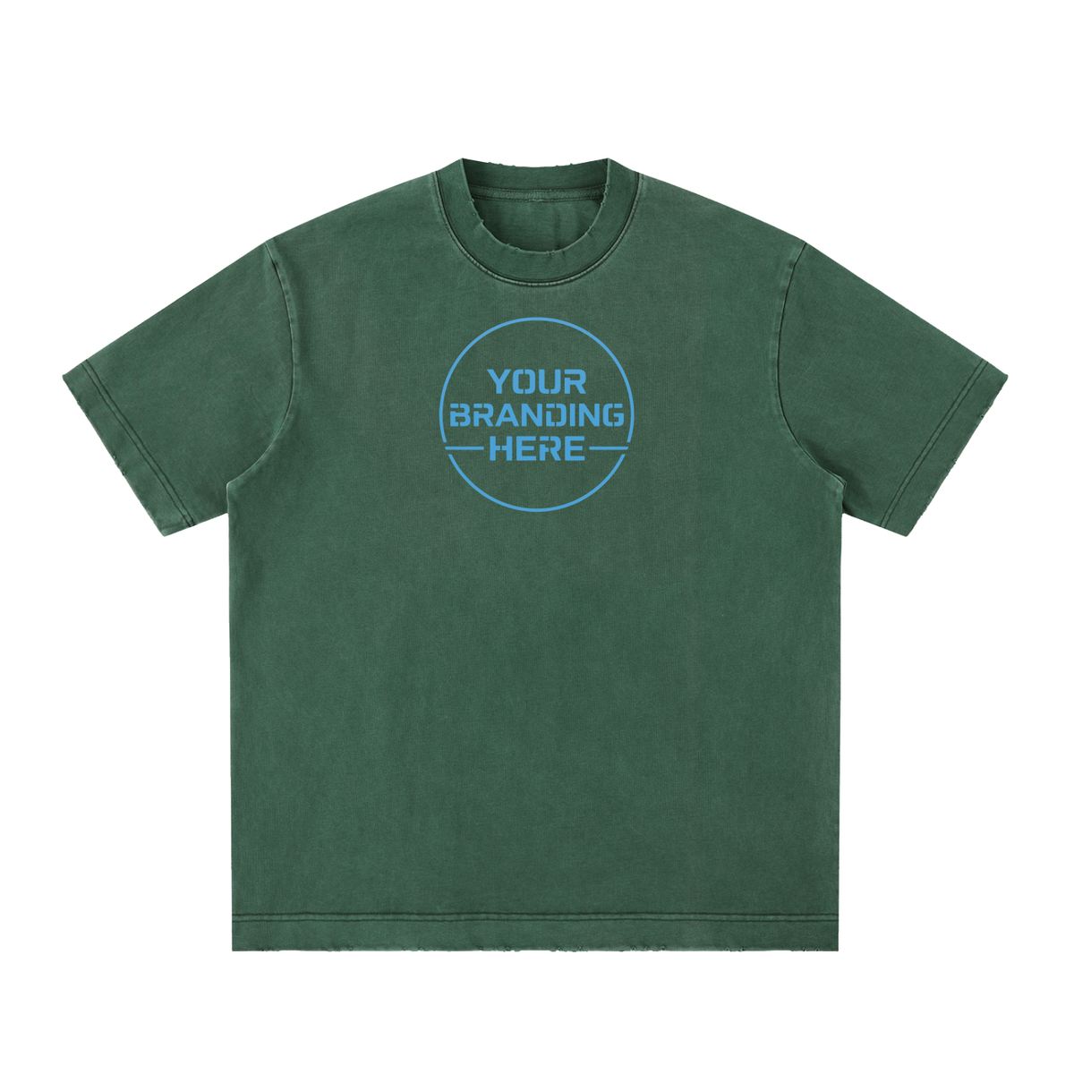 Heavyweight Vintage Washed Frayed T-Shirt - RT0022-C001-V8