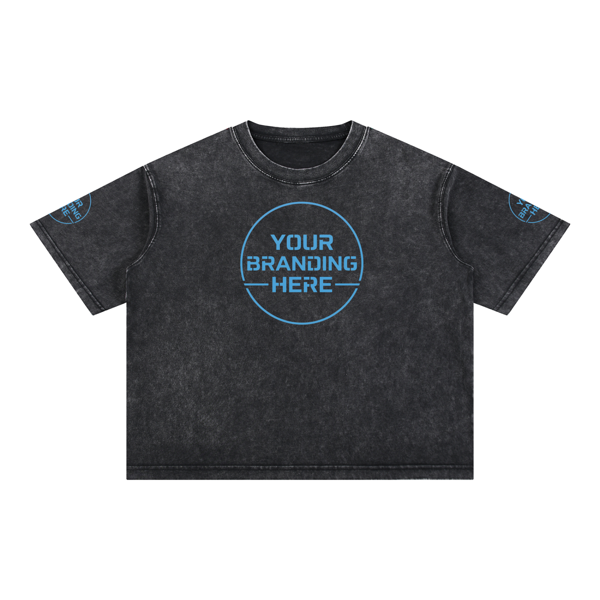Mineral Wash Boxy Cotton T-Shirt - RT0076-C001-V4