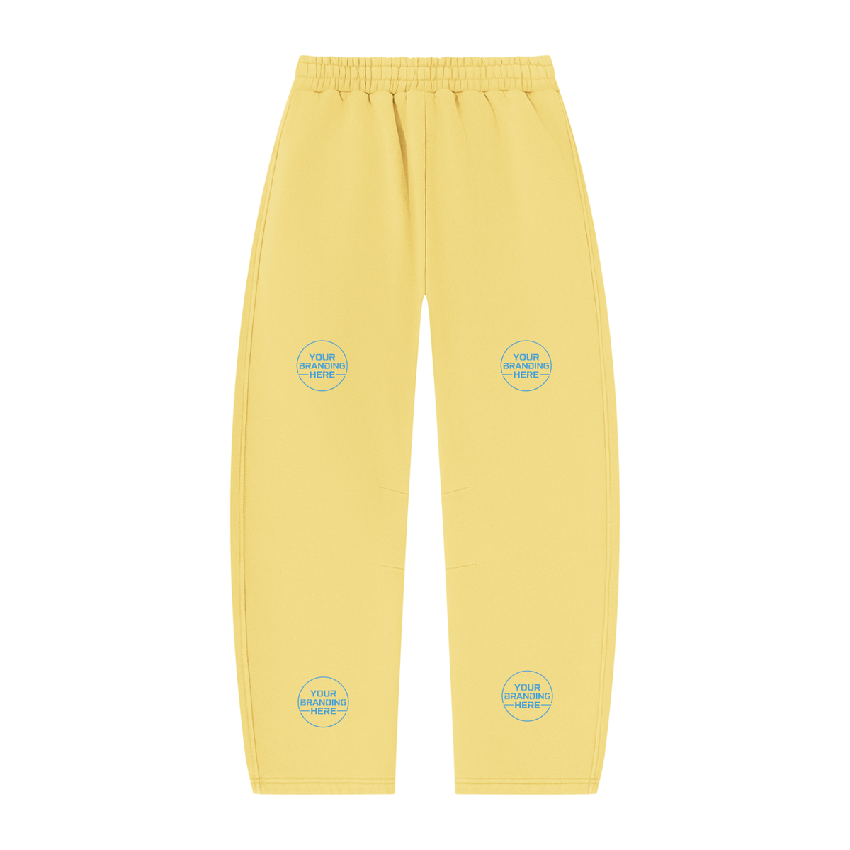 Unisex Vintage Wash Barrel Leg Fleece Sweatpants - UB0071-P001-V3
