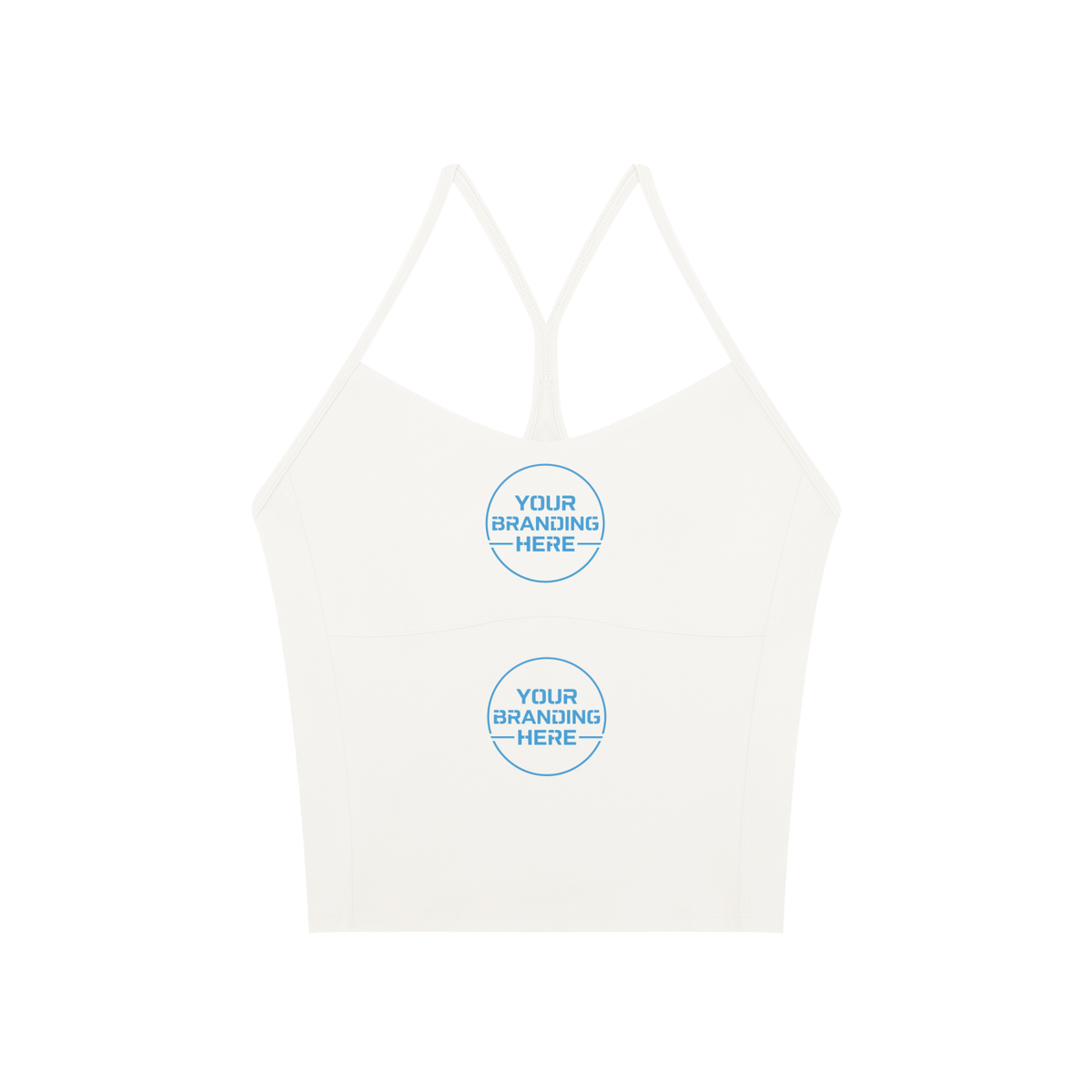 Women’s Solid Color Yoga Sports Bra - WT0132-O001-V2
