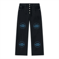 Men's Vintage Wash Wide Leg Denim Jeans - MB0042-C001-V2
