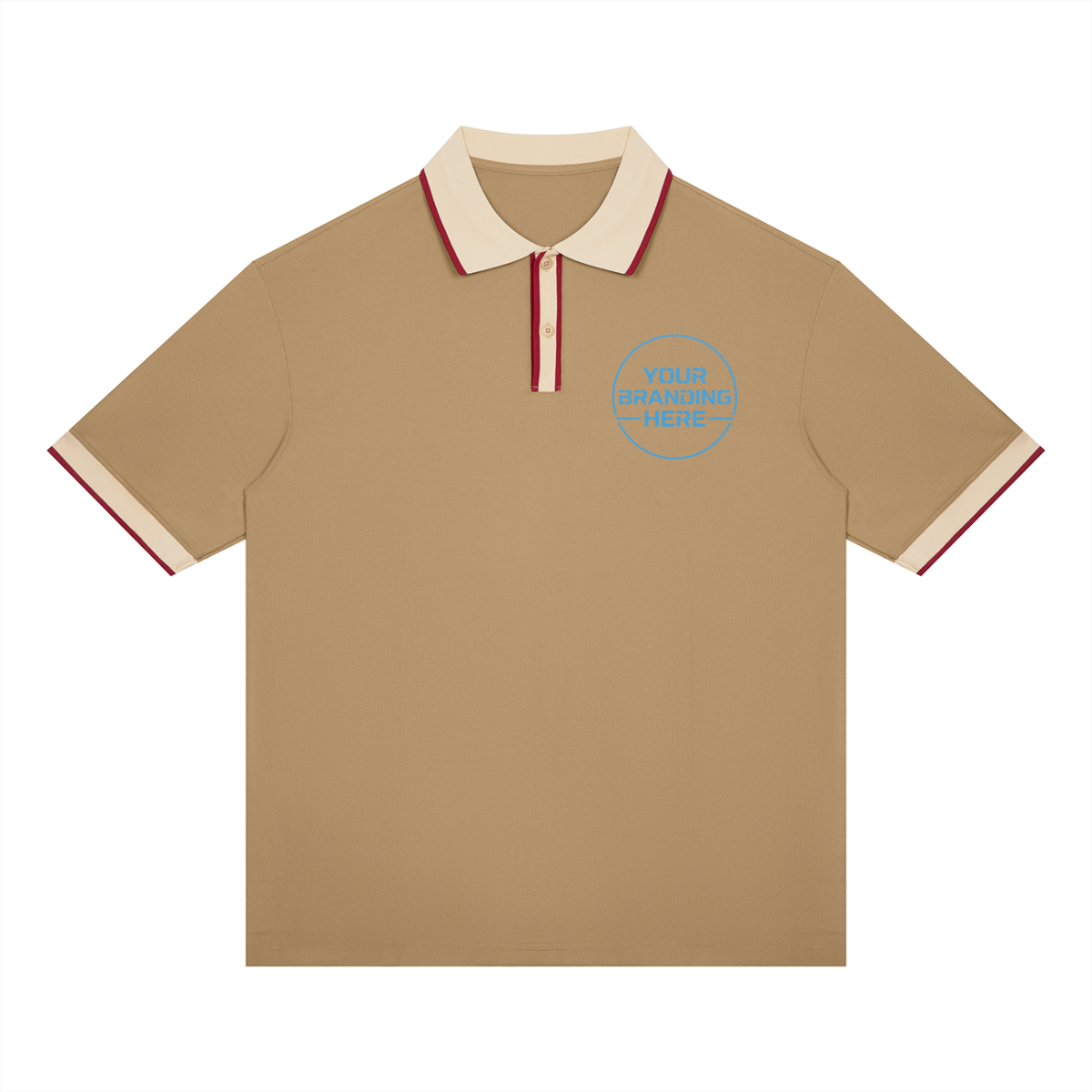 Unisex Color Block Polo Shirt - UT0267-C001-V2