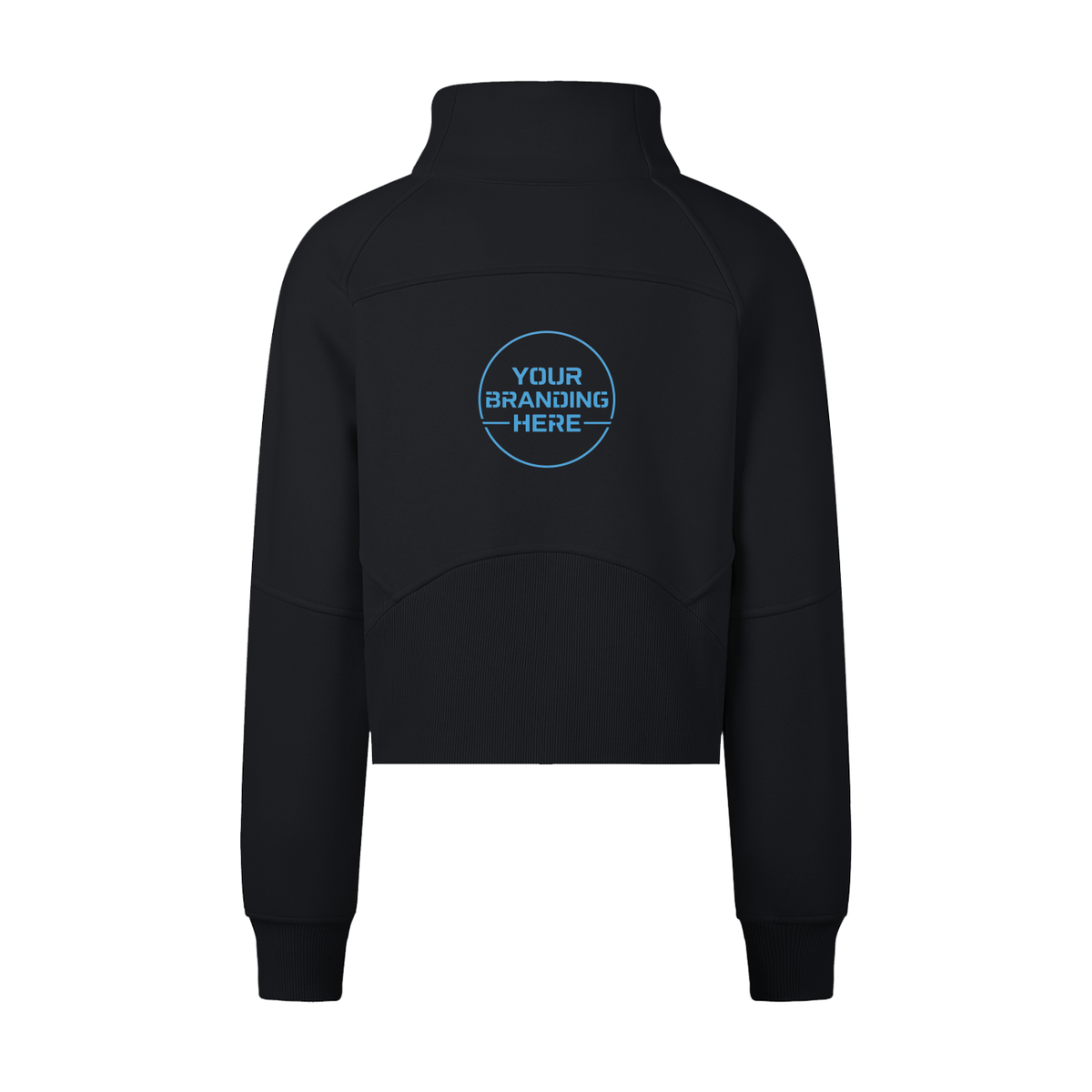 Cropped Half-Zip Sweatshirt - RP0007-P001-V2