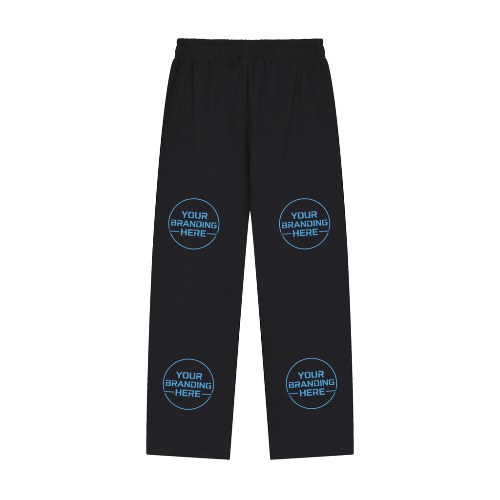 Solid Color Straight-Leg Sweatpants - RK0011-C001-V2