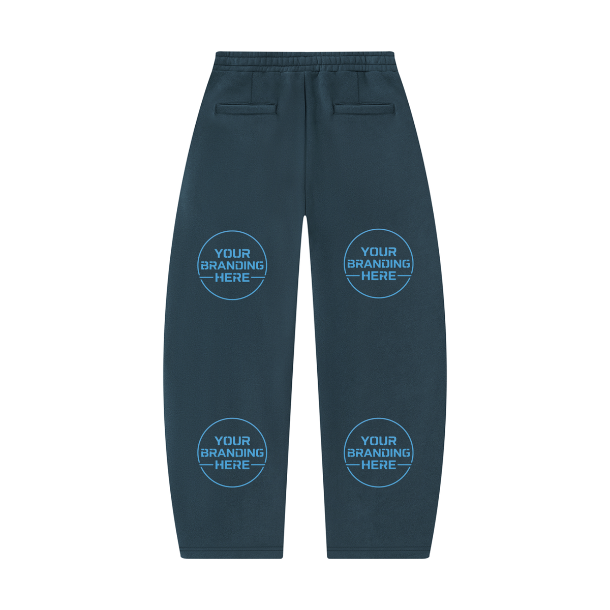 Unisex Barrel Leg Sweatpants - UB0051-P001-V2
