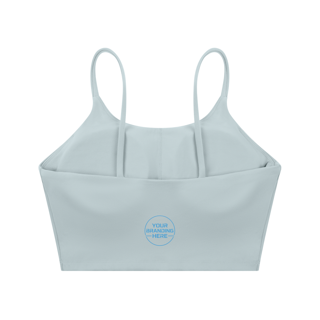 Spaghetti Strap Yoga Sports Bra - WT0073-O001-V3