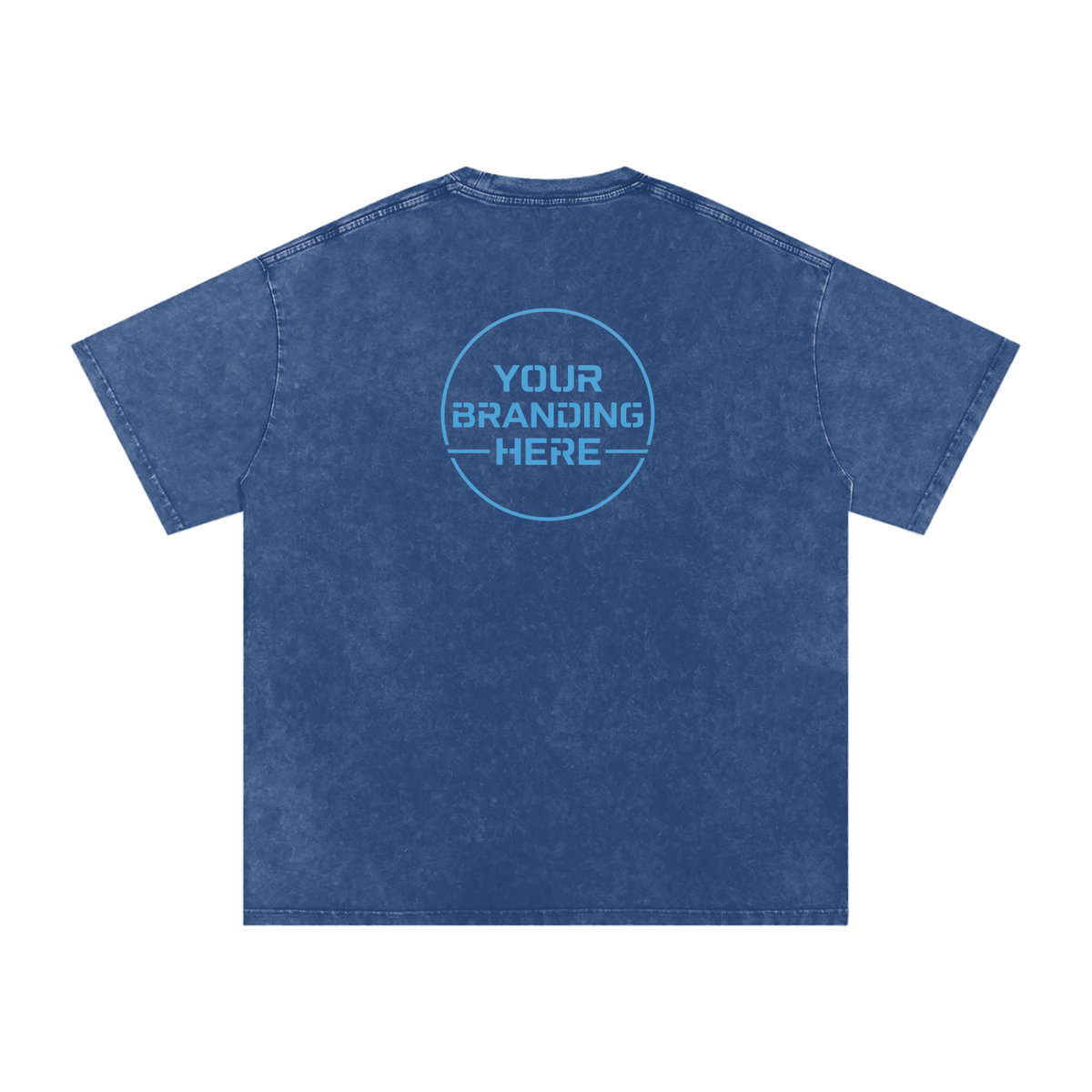 Snow Washed Oversized Cotton T-Shirt - R00037-C001-V14