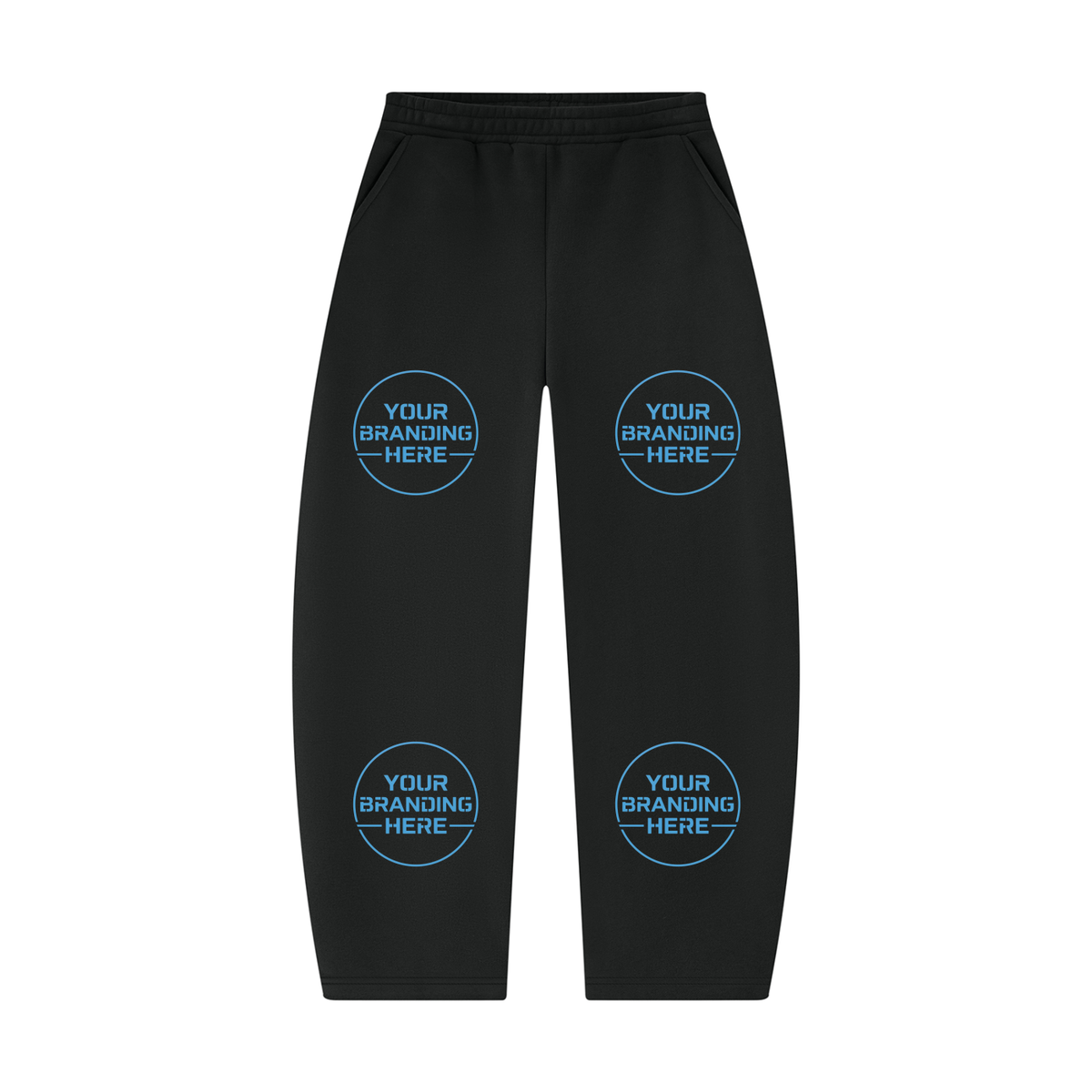 Unisex Barrel Leg Sweatpants - UB0051-P001-V2