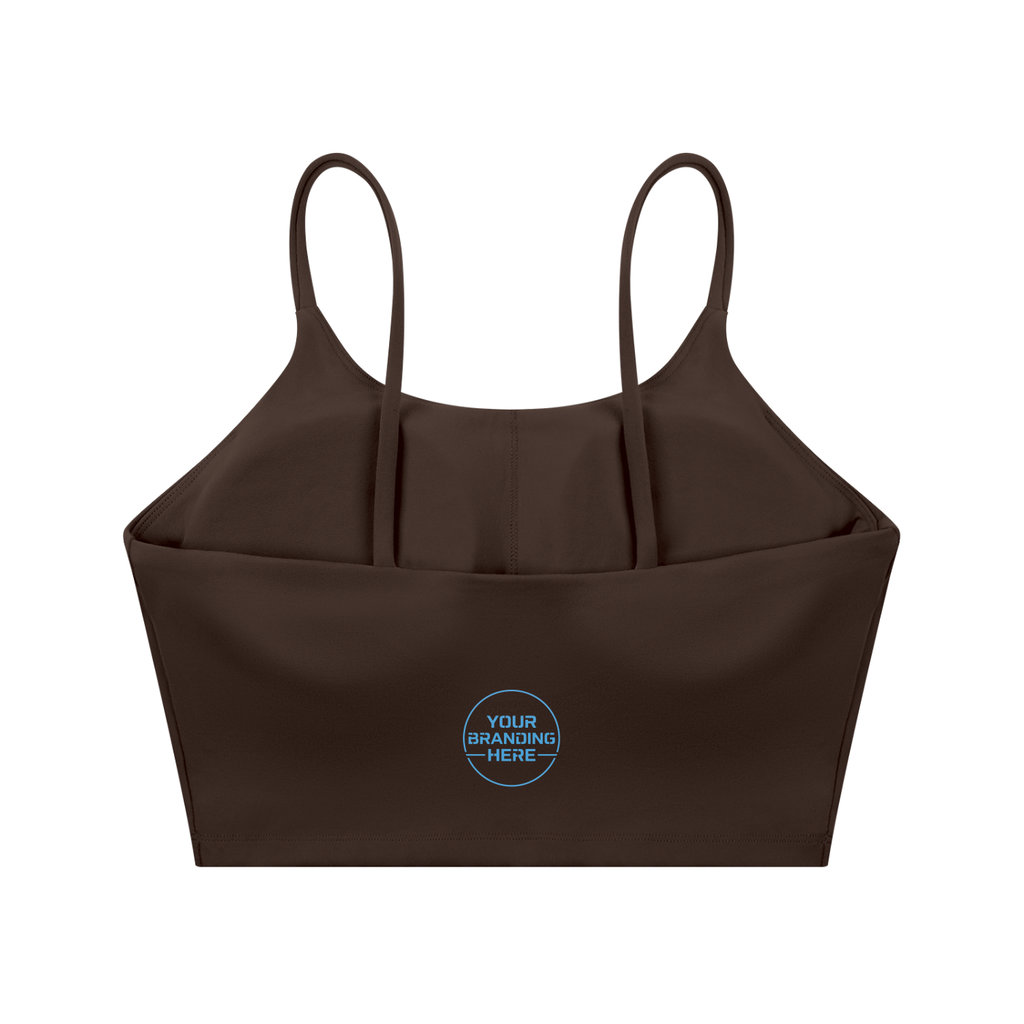 Spaghetti Strap Yoga Sports Bra - WT0073-O001-V3
