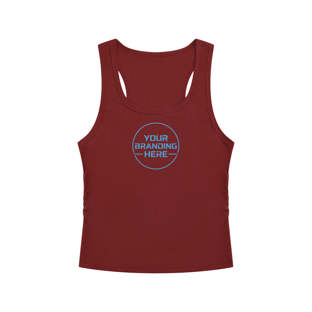 Women’s Ruched Tank Top - WT0248-C001-V2