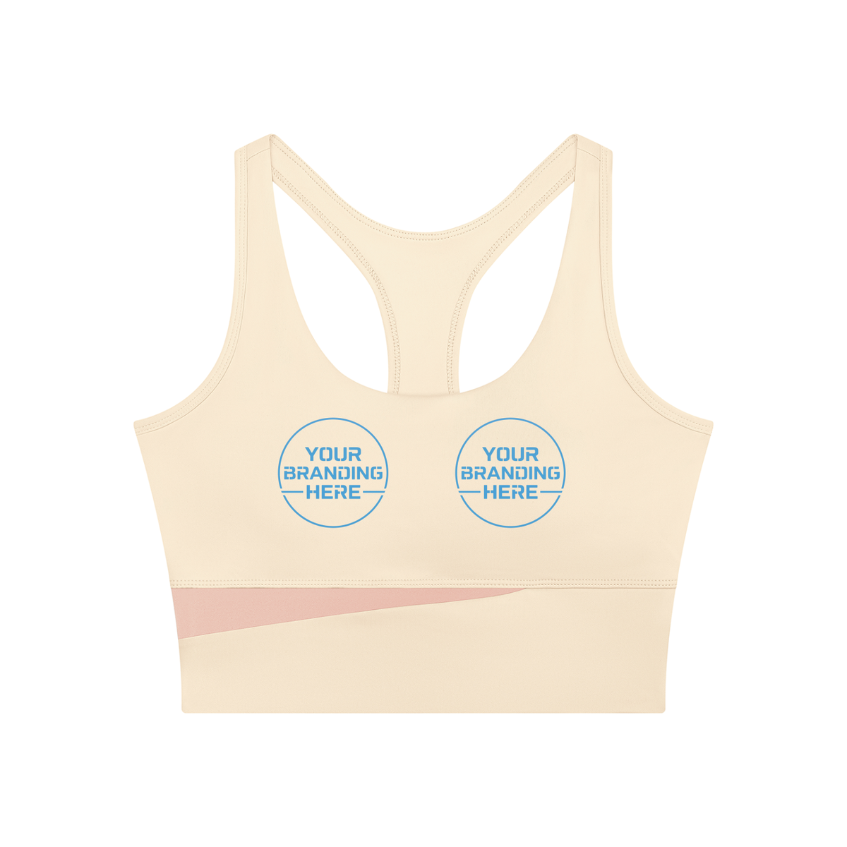 Women's Color Block Yoga Tank Top - WT0258-P001-V2