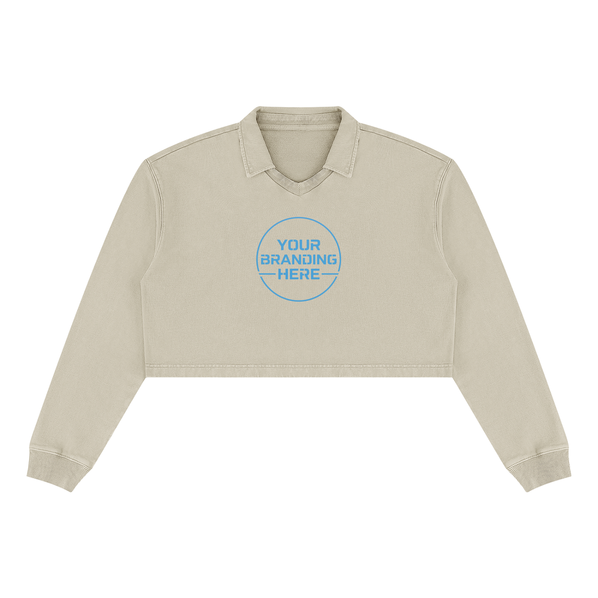 Women’s Vintage Wash Crop Sweatshirt - WT0264-C001-V2