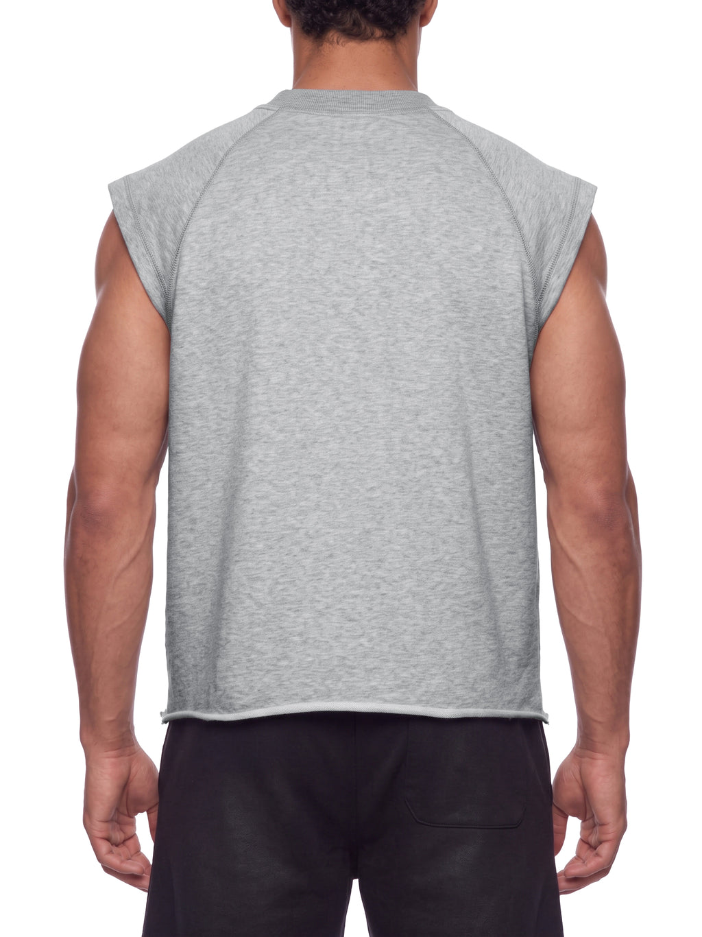 Men’s Boxy Raw Hem Tank Top - MT0058-C001-V2