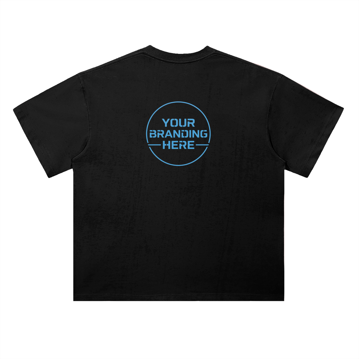 Heavyweight Drop Shoulder Cotton T-Shirt - RU0014-C001-V7