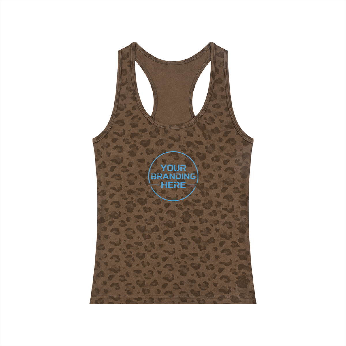 Women’s Leopard print Tank Top - WT0185-C001-V2