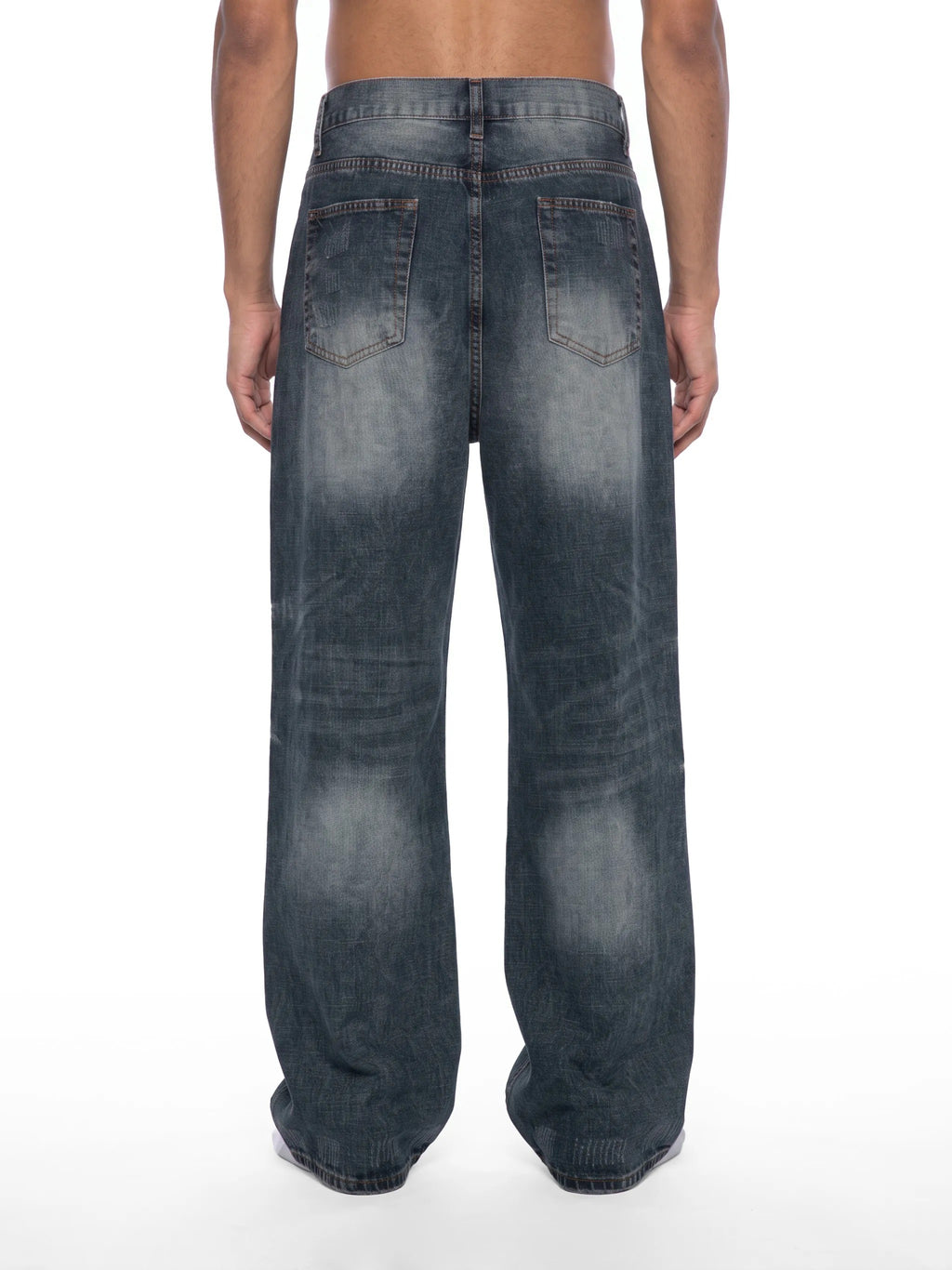 Men's Vintage Wash Denim Jeans - MB0044-C001-V2